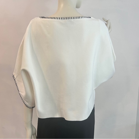 NWT Zara Contrast Embroidery Knit Top - Picture 11 of 16
